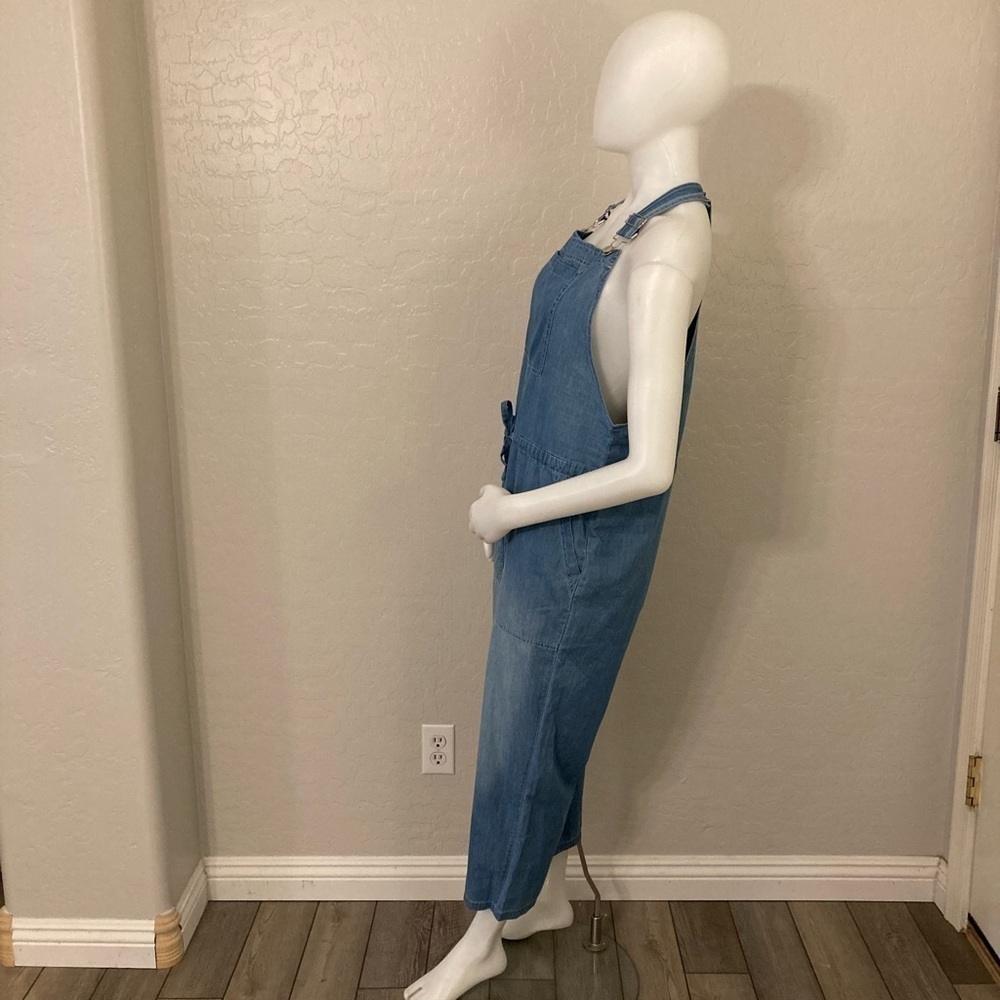 Belinda Blue Chambray Overalls Medium - Picture 12 of 14